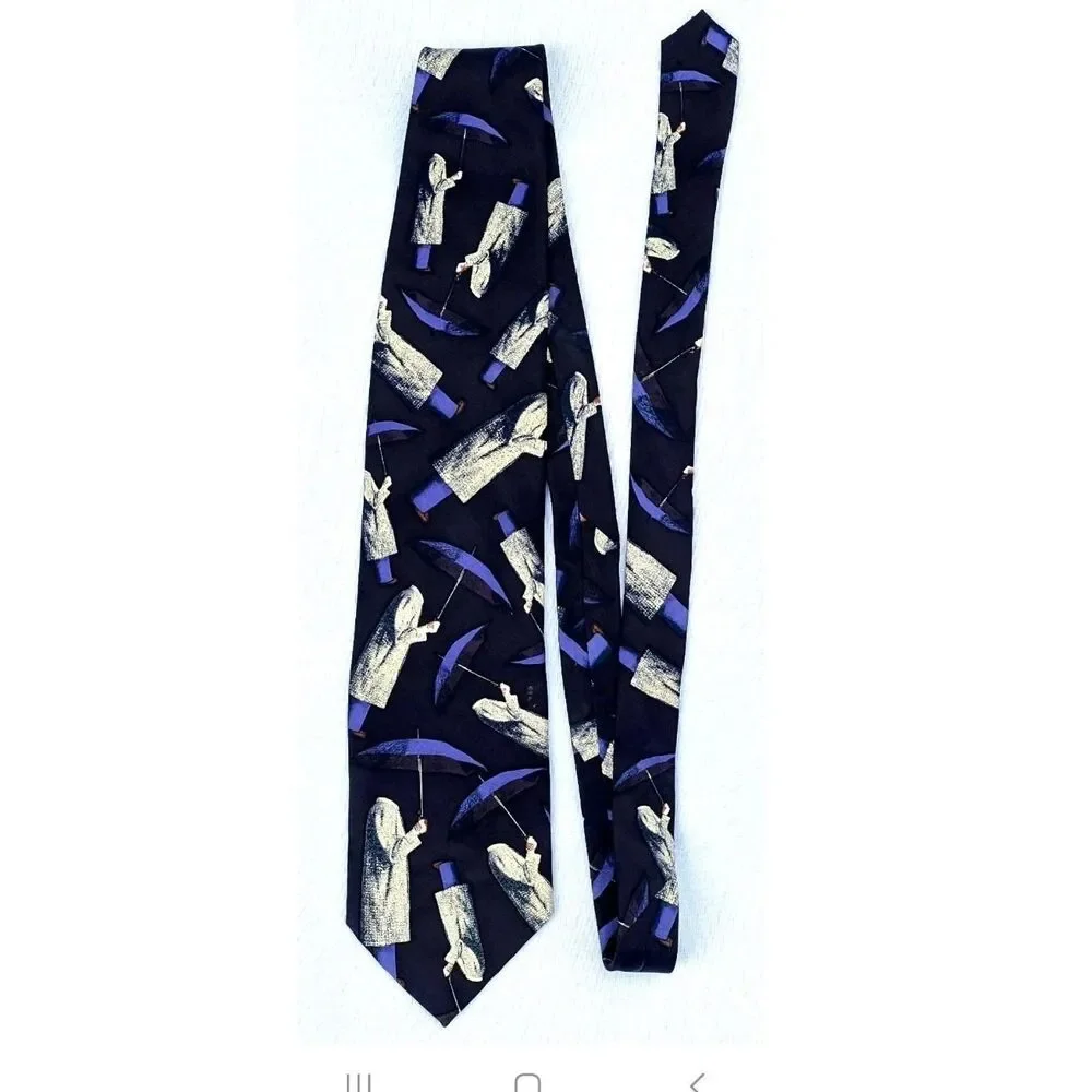 Cirque Du Soleil 100% Silk Tie Surrealist